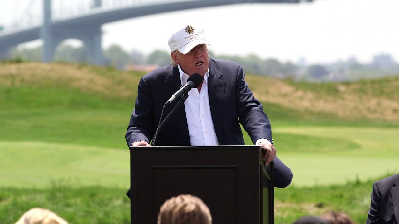 Trump Burying Ex Wife On Golf Course