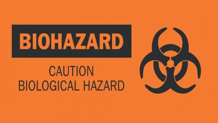 BIOHAZARD: Caution Biological Hazard