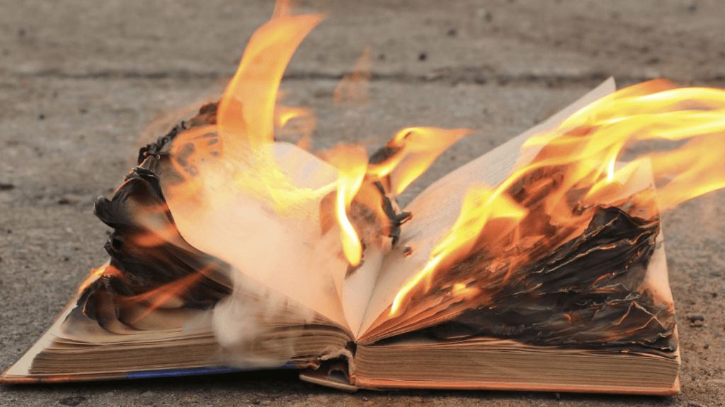 Burning Bibles in Portland and two sentences every American needs to