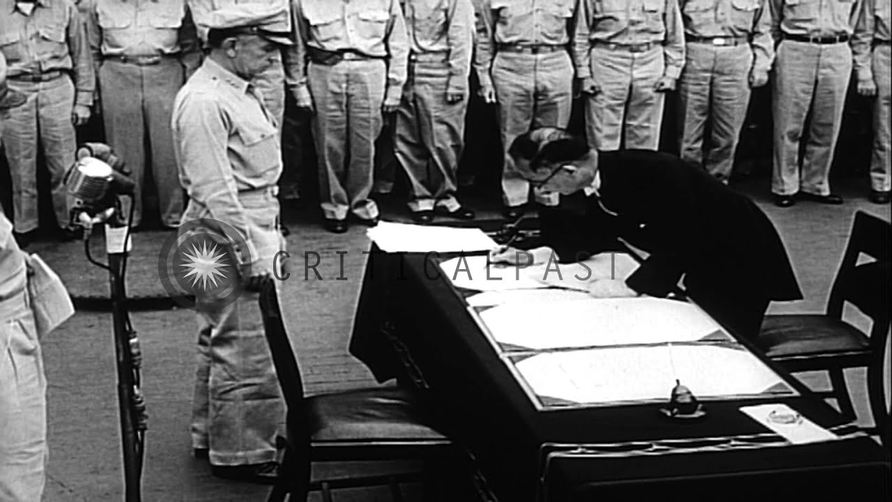 The Surrender of the Empire of Japan on September 2, 1945 - The ...