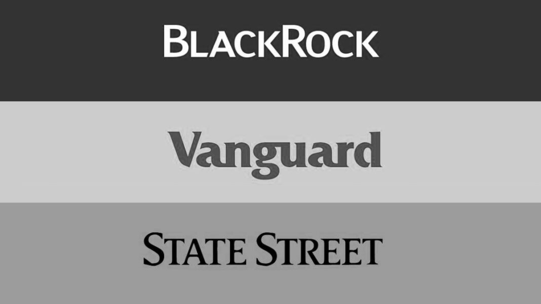 BlackRock • Vanguard • State Street