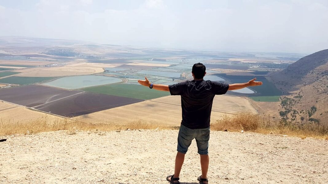 Justin Amler in Israel