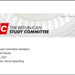 The Republican Study Committee Memo: Democrats' Secret Spending