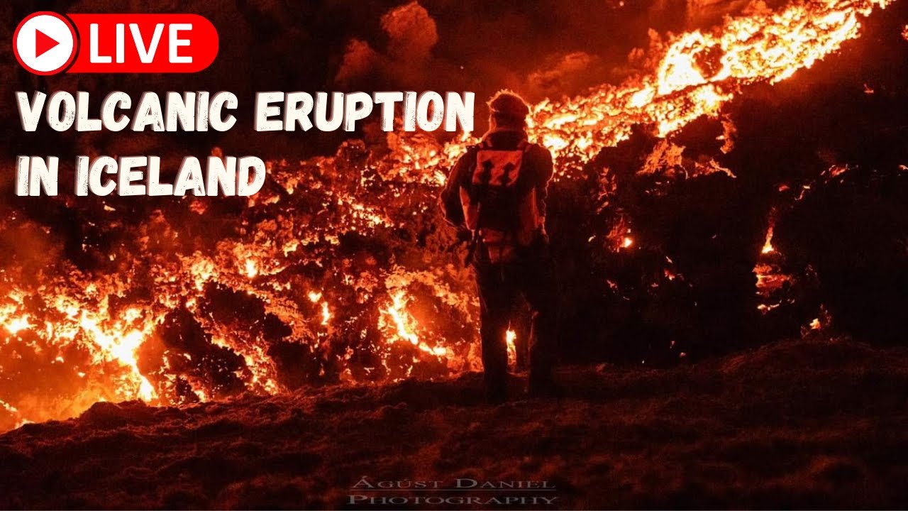 Visit Iceland  Live Volcanic Eruption  in Iceland  The 
