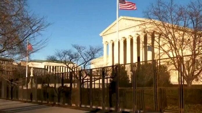 Supreme Court Fenced