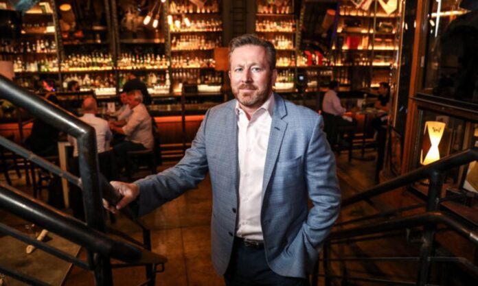 Mark Fox, owner of The Ragtrader & Bo Peep Cocktail and Highball Store in New York City