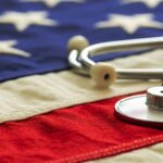 American Flag and Stethoscope