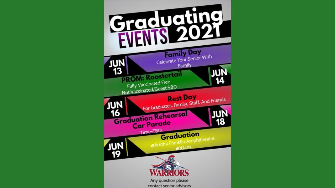 Graduation Events 2021 Poster