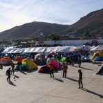 Migrant camp 10 miles from U.S. border