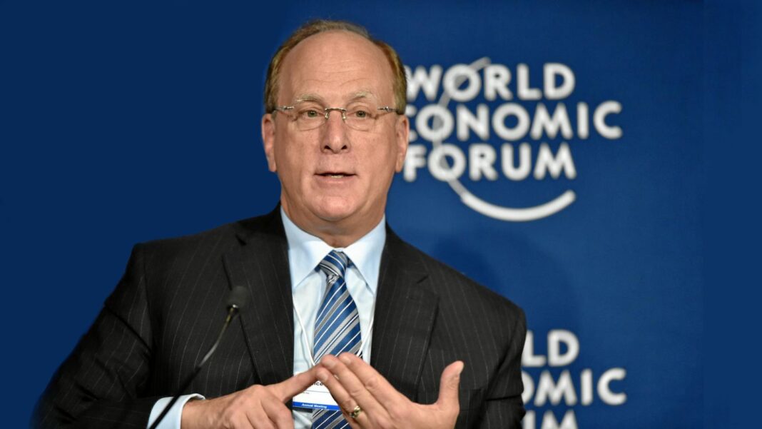 Larry Fink at the World Economic Forum