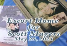 Seaman 2nd Class Howard "Scott" Magers U.S.N. Homecoming to Kentucky