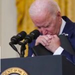 Joe Biden Head Bowed