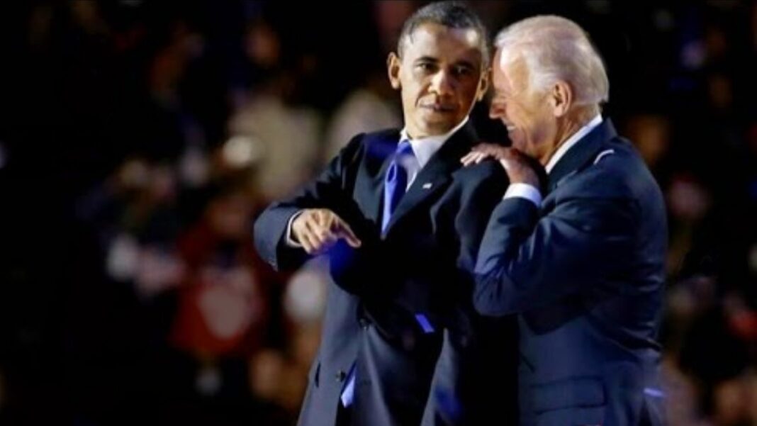 Barack Obama and Joe Biden