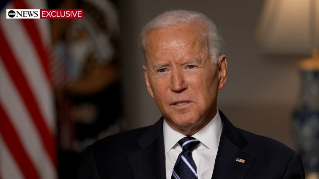 ABC's George Stephanopoulos interviews President Joe Biden on Afghanistan