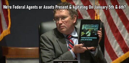 Rep. Thomas Massie questions AG Merrick Garland on Feds Action During Jan 6th