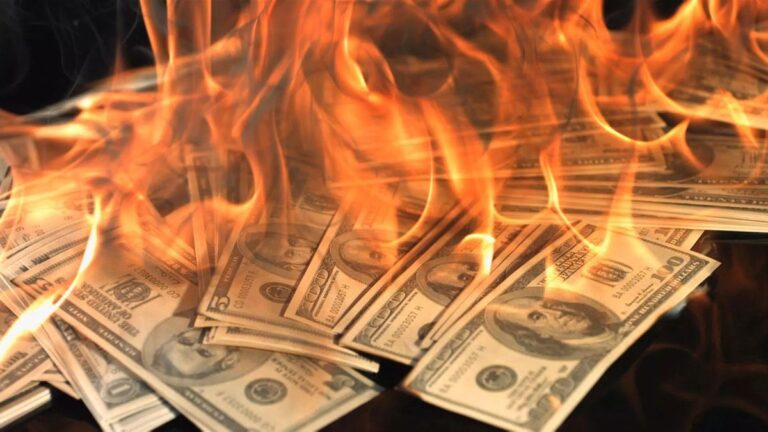 Burning Money