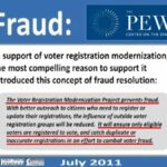 Voter Registration Fraud