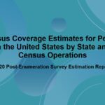 Census Coverage Estimates in the US by State and Census Operations