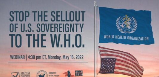 Stop the Sellout of US Sovereignty to the WHO