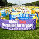 Falun Gong Rally Against China's Organ Harvesting