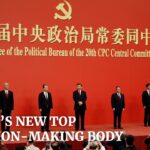 Chinese President Xi Jinping unveils new line-up of country's top decision-making body