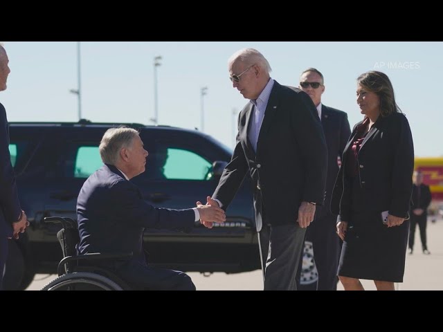 Governor Abbott Hand-Delivers Letter To President Biden At Border Visit ...