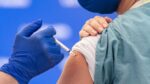 Nurse Receives COVID-19 Vaccine