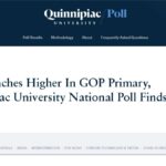 Trump Inches Higher In GOP Primary, Quinnipiac University National Poll Finds