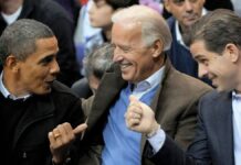 Barack Obama, Joe Biden and Hunter Biden