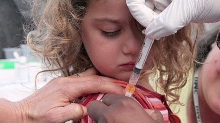 Child Getting Vaccinated