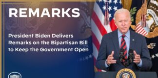 President Biden Delivers Remarks on the Bipartisan Bill to Keep the Government Open