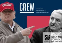 George Soros Funded CREW against Trump in 2024