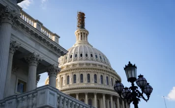 The U.S. Capitol building in Washington on Oct. 3, 2023.