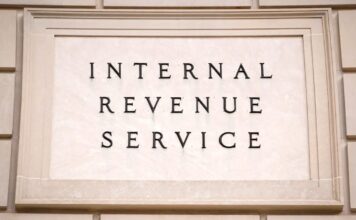 Internal Revenue Service (IRS) building in Washington