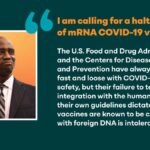Joseph A. Ladapo, MD, PhD is calling for a halt to the use of mRNA COVID-19 vaccines.