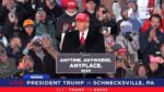 Trump Speaks at Rally in Schnecksville, PA