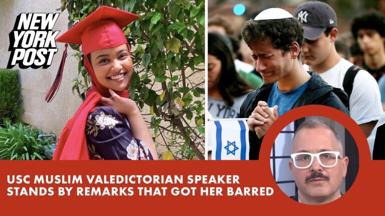 USC valedictorian Asna Tabassum stands by views that got her barred as graduation speaker