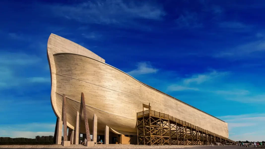 The Ark Encounter is located in Williamstown, Ky.