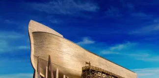 The Ark Encounter is located in Williamstown, Ky.