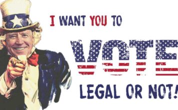 I Want You To VOTE Legal of Not!