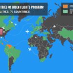 Departure Countries of Biden Flights Program: Four Nationalities, 77 Countries