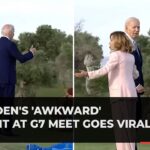 Joe Biden's 'awkward' moment at G7 summit goes viral | Watch video