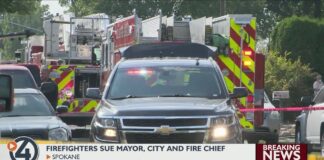 Spokane firefighters sue over vaccine mandate