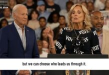 Jill Biden: We Can Choose Who Leads US!!!