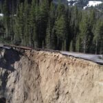 DRONE FOOTAGE: Teton Pass road collapses, long-term closure expected
