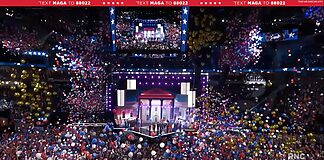 Balloon Drop at 2024 Republican National Convention