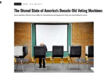 The Dismal State of America's Decade-Old Voting Machines