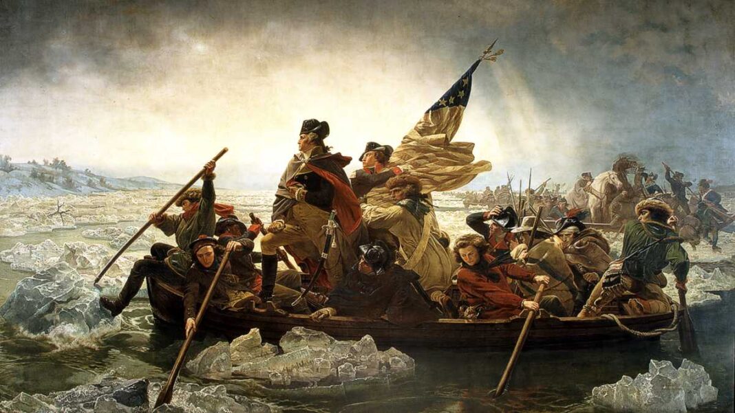 George Washington's Crossing Of The Delaware River