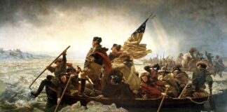 George Washington's Crossing Of The Delaware River