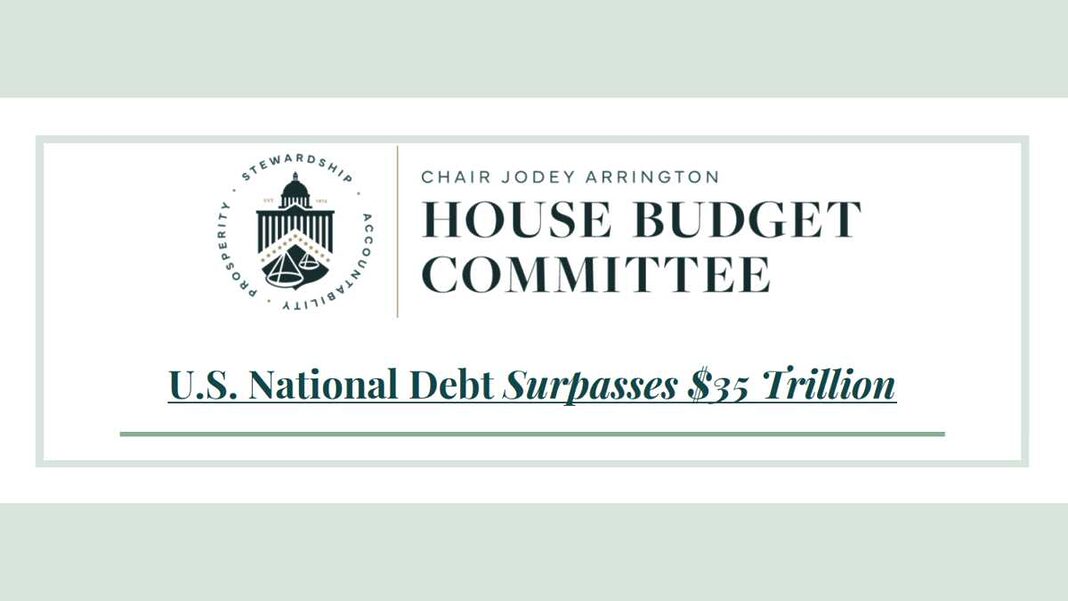 U.S. National Debt Surpasses $35 Trillion
